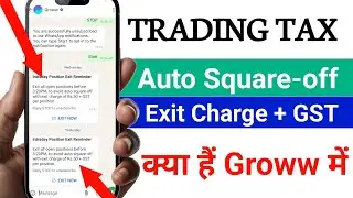 Exit All Open Position before 3:20PM, to avoid auto Square-off with exit charge of Rs.50 + GST Per