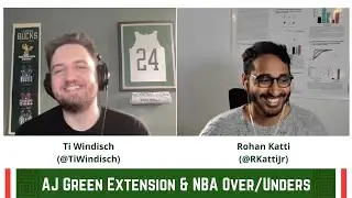 Bucks extend A.J. Green and shop Tyler Smith plus NBA over/unders!