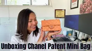 My first Chanel bag in over 3 years!!!! | Chanel Patent Leather Rectangular Mini | First Impressions