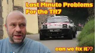 Раллийный автомобиль TR7 V8 вернулся на капитальный ремонт. Видео с ралли Triumph Jersey. Поврежд...