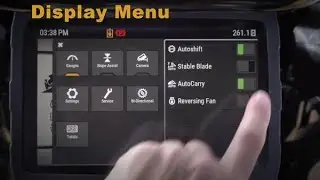 Cat&reg; Next Gen Dozer Monitor: Display Menu