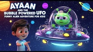 Ayaan and the Bubble Powered UFO  Funny Alien Adventure for Kids