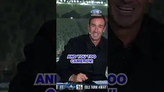 Joey NOT happy at having to travel to Brisbane when the QLD lads wouldn't! 🤣✈️ #9WWOS #NRL #Shorts