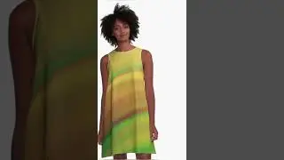 A-Line Dress - My Original Design - All Sizes Available -  