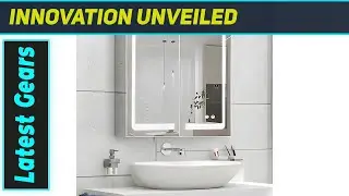 Stainless Steel LED Medicine Cabinet - The Best Bathroom Mirror with Light