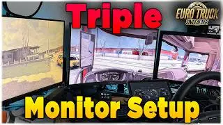 ETS2 - Mehrere Monitore Konfigurieren! 🔥 ETS2 Triple monitor Setup