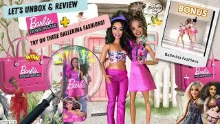 Let's Try On Some Barbie Fashion Packs + Unbox one of the NEW Barbie Fashionistas Dolls! Fun Loading