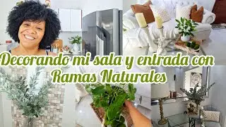 Nueva decoracion de  mi sala con plantas Naturales 2026 despu&eacute;s de navidad 