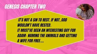 Adam named the animals God created. What an honor. Bible study @StudyBibleWithCheryl 