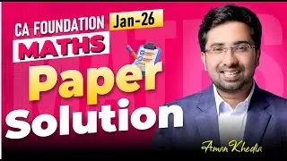 CA Foundation Maths Paper Jan 2026 Analysis | Expected Result & Tips