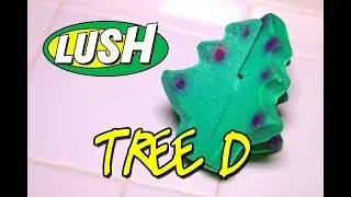 LUSH - TREE D Luxury Bath Melt - Christmas 2017 DEMO & REVIEW Underwater View