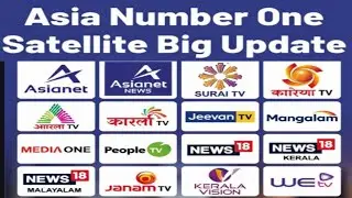 Asia number 1 ku band satellite biggest update کا جواب کام