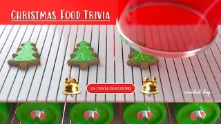 🍰 Baking Up Festive Fun: Christmas Food Trivia | Christmas Trivia Quiz | Fun Facts About Christmas