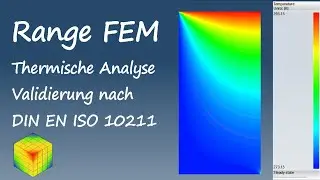Range FEM Tutorial - Thermische Analyse Validierung nach DIN EN ISO 10211