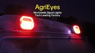 AgriEyes T28 wireless trailer tail light kit, LED magnetic trailer lights. #trailerlights