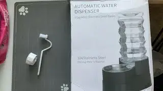Automatic Dog Water Dispenser Review | RIZZARI 8L Stainless Steel Bowl (Amazon Find)