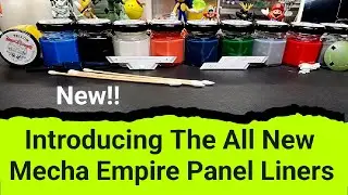 Introducing The All New Mecha Empire Panel Liners - Great Colors !