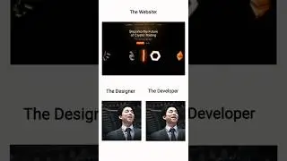 🔥 Next-Level 3D Website Design | Mind-Blowing UI Animation 🚀 #shorts