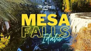 🇺🇸Massive Waterfalls in IDAHO: Mesa Falls