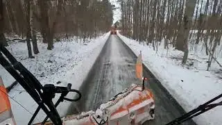Winterdienst 09 01 2026 John Deere und FUMO M30