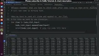 #13 Real Life Problem solving part 2 using List | Python Tutorials for Beginners | GaMa Tutorials