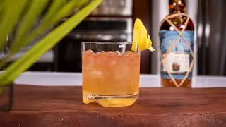 How to make a Plantation Cut & Dry Rum Sour