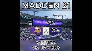 Vikings vs. Ravens | Madden 21