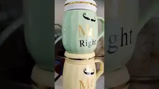 Bone China Mugs with Wodden Lid #viralreels #shorts #instareel #trending #viralshorts #trendingshort