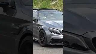 Modified Mercedes AMG C63 S Brutal Sound 🖤