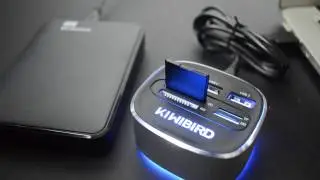 KiWiBiRD USB Combo adattatore lettore scrittore USB/SD/Micro SD/M2/MS per PC