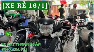 [16/1] Tại Thanh Đoàn dĩ an, giá xe giảm sập sàn, tay ga đi làm chỉ từ 2tr, Xe cọp, lướt...
