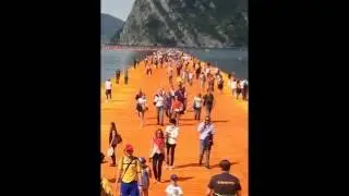 Christo's Floating Piers on Lake Iseo photo album