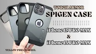 Spigen Case Tough Armor Magfit - iPhone 15 Pro Max & iPhone 14 Pro Max