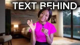Create the Text Behind Person Effect Using Capcut. Step-by-Step guide