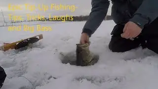 Epic Tip-up Fishing - Tips, Rigging, and Big Bass