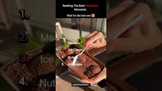 Ranking The Best Chocolate Moments 🍫 🤤#shorts #ranked #viral #fyp #fypシ゚viral
