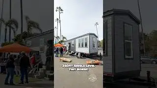 340-sqft Single-Level Tiny House! 🏡
