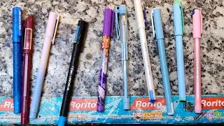 best gel pen under rs 10 in india 😍 | Classmate, Flair, Unomax & More ✅ | review हिंदी 