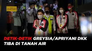 Momen Penyambutan Kedatangan Greysia/ Apriyani Tiba di Bandara Soekarno Hatta #BreakingiNews 04/08