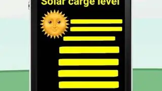 iPhone solar charging level