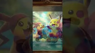 Artificial Intelligence creates Pokemon in ART-Style #pokemon #ai #artificialintelligence #chatgpt