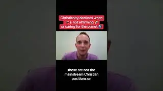Christianity&nbsp;declines&nbsp;when&nbsp;it&rsquo;s&nbsp;not&nbsp;affirming&nbsp;or&nbsp;caring&nbsp;for&nbsp;the&nbsp;planet&nbsp;🌎