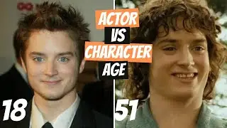 Lord Of The Rings Actor Age vs Character Age