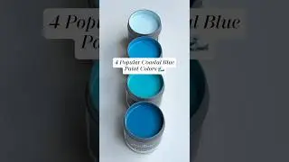 4 Popular Coastal Blue Paint Colors From #BenjaminMoore 🌊