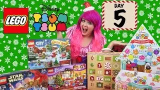 Day 5 - LEGO & Tsum Tsum Advent Calendars 2016 | COUNTDOWN TO CHRISTMAS | KiMMi THE CLOWN