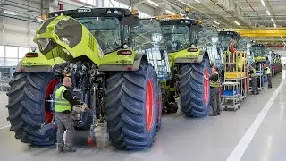 Inside the World&rsquo;s Biggest Tractor Factory (Full Assembly Process)