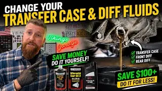2019-2025 Toyota RAV4 &bull; Transfer Case and Rear Differential fluid Service 