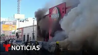 Creen que transformador est&aacute; en origen de explosi&oacute;n en supermercado en Sonora | Noticias Telemundo