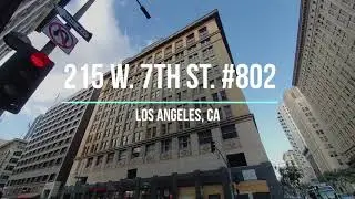 215 W 7th St #802 - Walkthrough Video