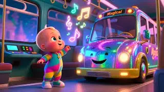 Magic Bus Beep Dance! 🚌💃🎶 | Fun Vehicle & Dance Song for Kids | Toddler Nursery Rhyme